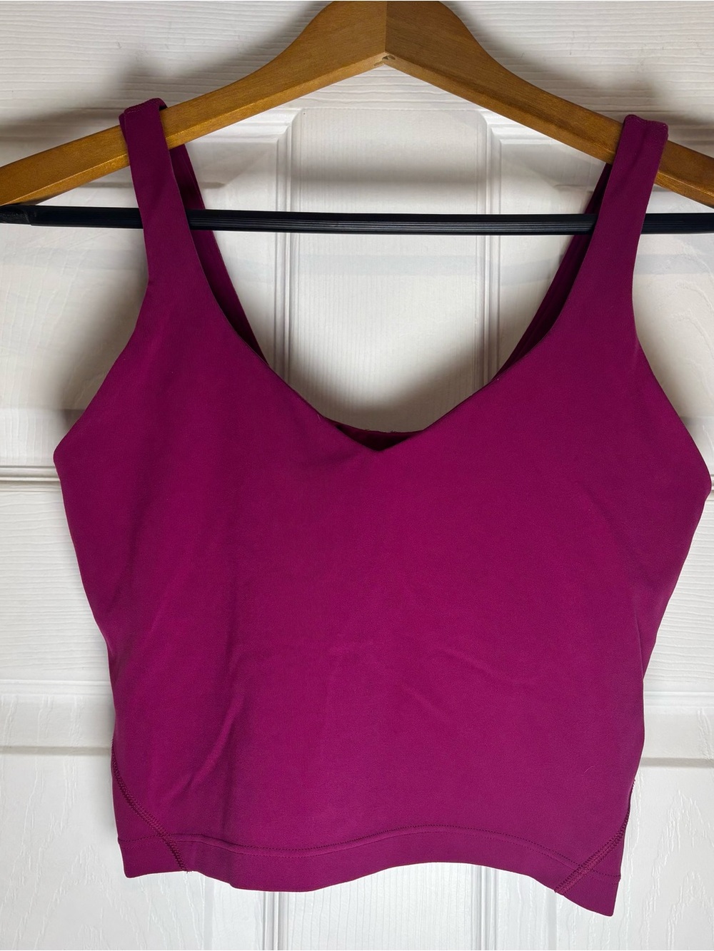 lululemon athletica Align Tank Top Light Support In Raspberry Rave Size 6 - Picture 3 of 6